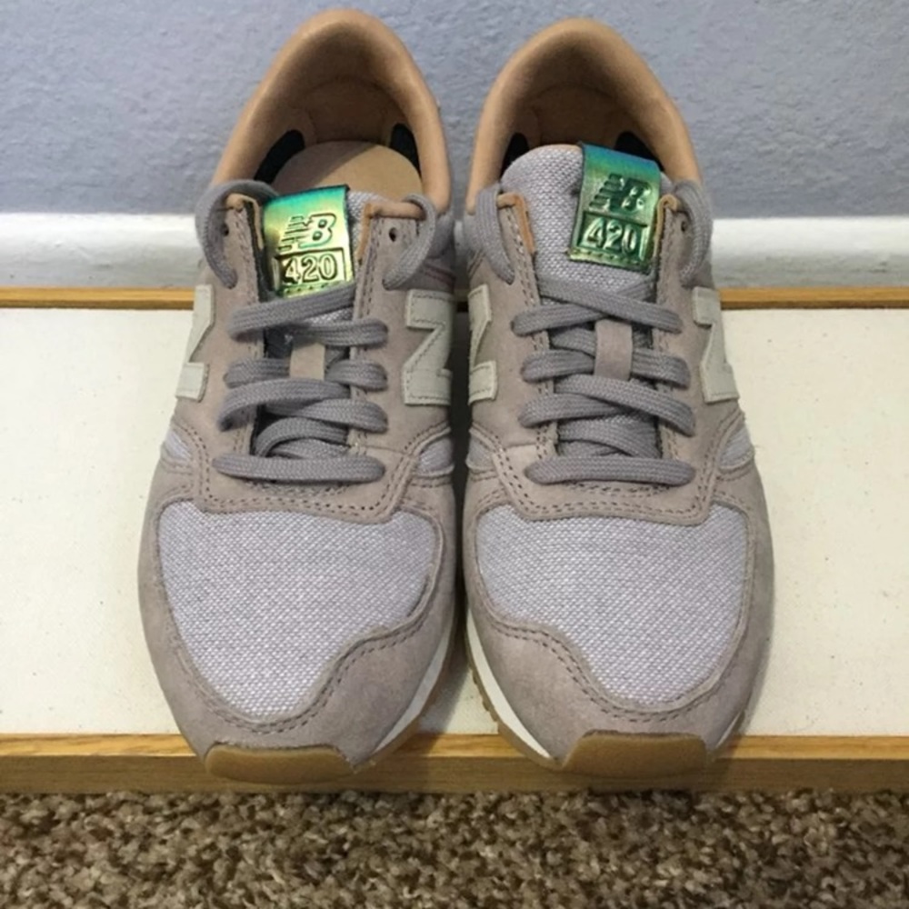New Balance 420 Lavender And Cream
